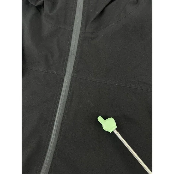 Kuhl Projekt Jacket Mens Small Black Waterproof Hooded Stretch Windbreaker - Picture 9 of 13